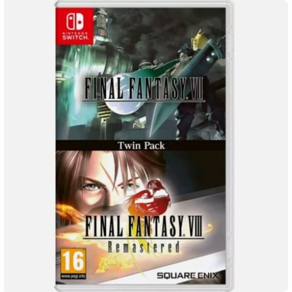 Sealed Final Fantasy VII and VIII Remastered Twin Pack Nintendo Switch Brand New - Picture 1 of 2
